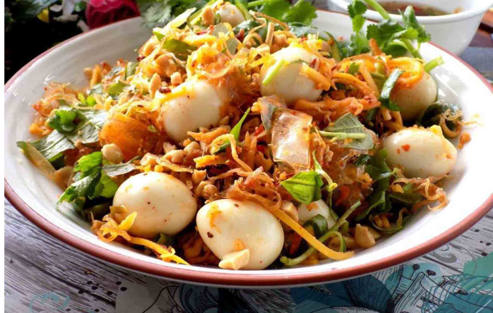 Bánh tráng trộn bao nhiêu calo