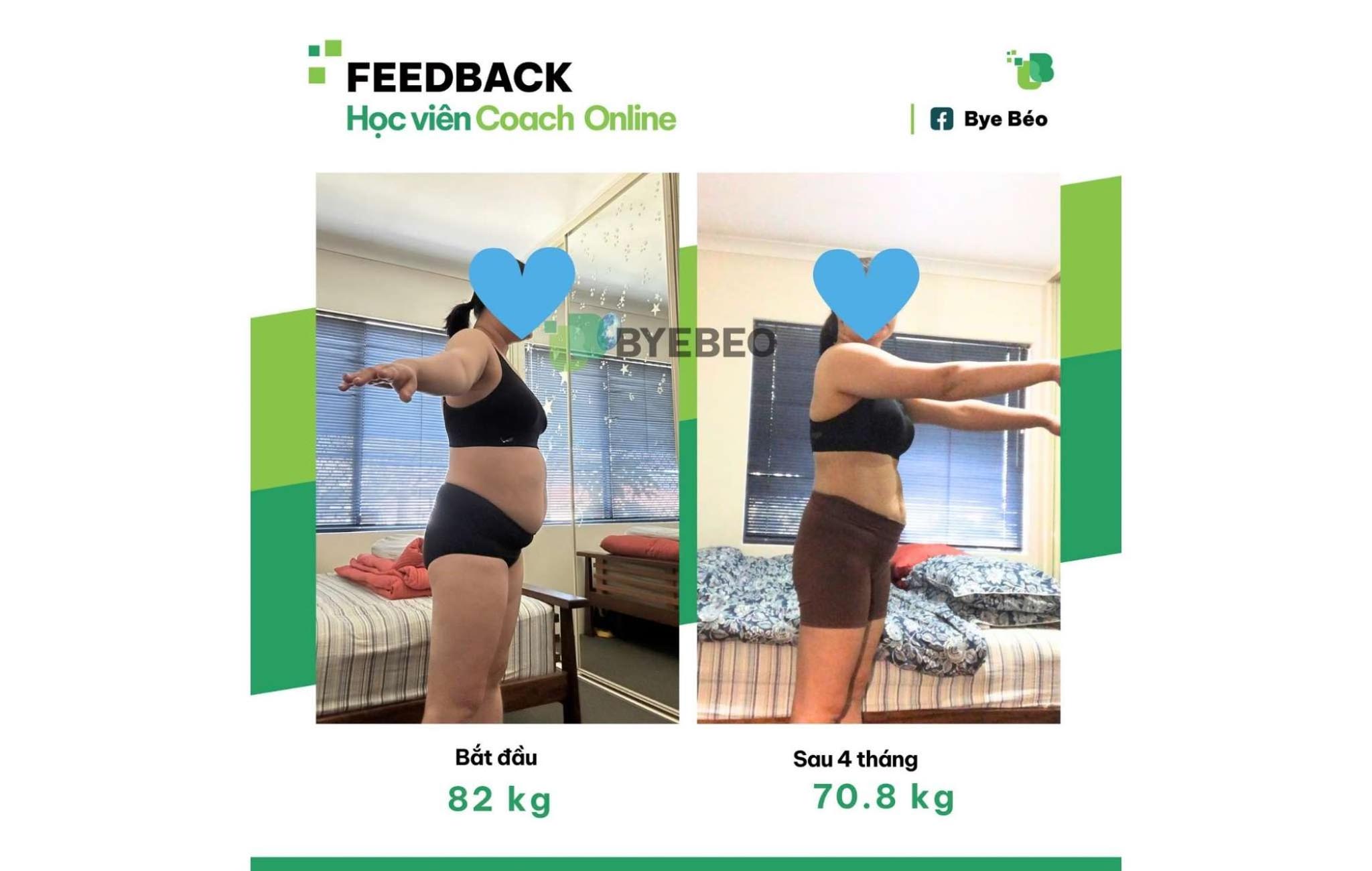 Học viên nữ tại Bye Béo